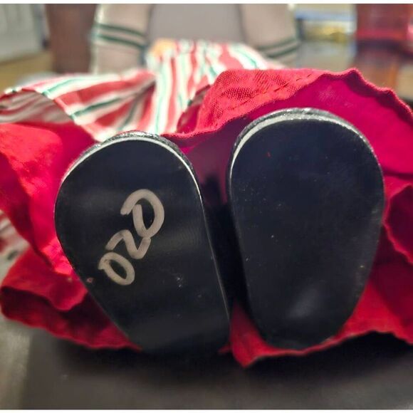 Vintage 2004 ANNALEE Doll Mrs Claus Baking Tray Gingerbread COOKIES Standing 14" - Picture 7 of 8